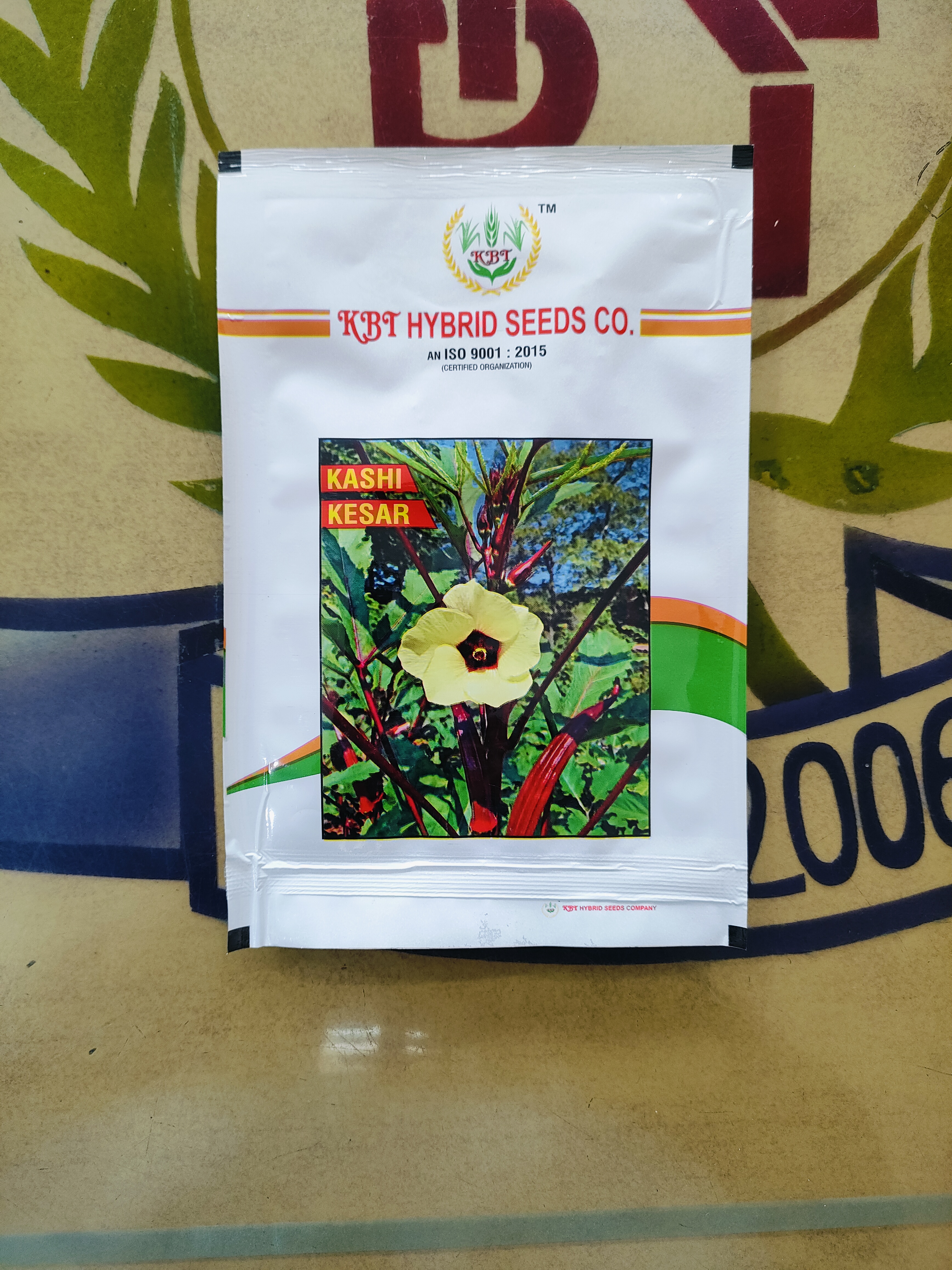 Okra Kashi Kesar 10g (Bhindi) | KBT Hybrid Seeds Co.