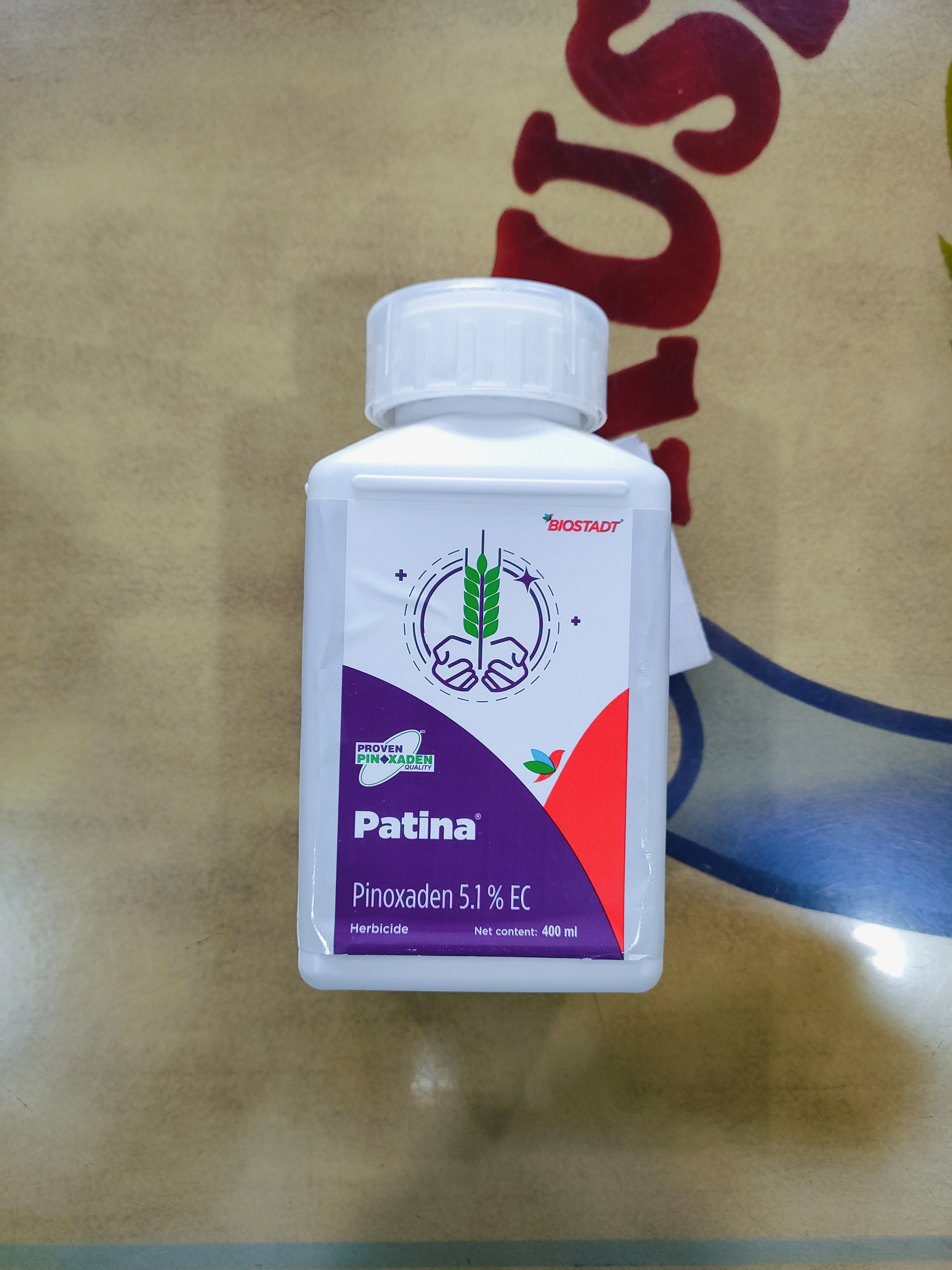 Biostadt PATINA | 400ml | Pinoxaden 5.1% EC – Post-Emergence Herbicide