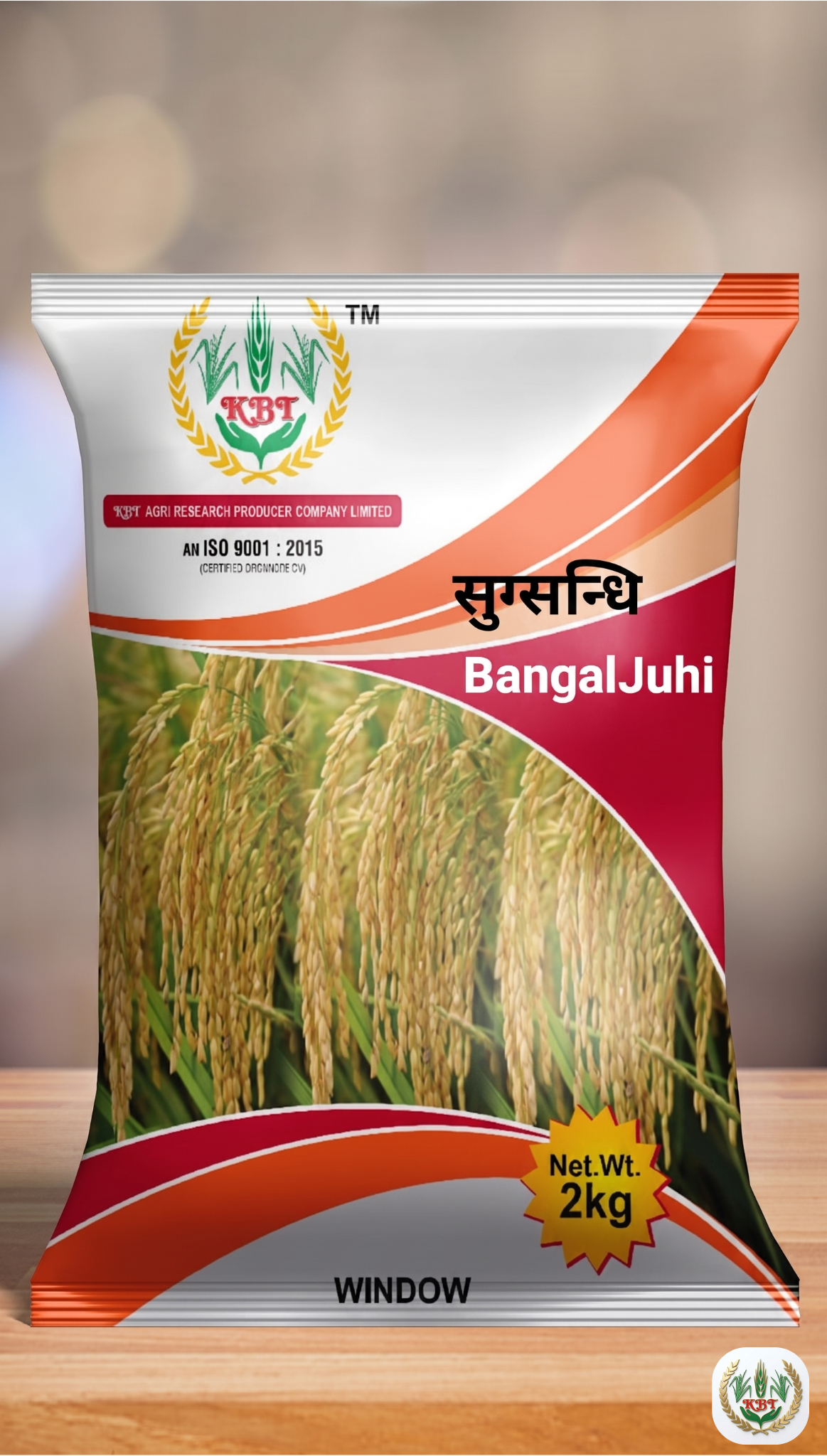 BANGAL JUHI (SENTED) PADDY 2Kg - KBT Agri Research