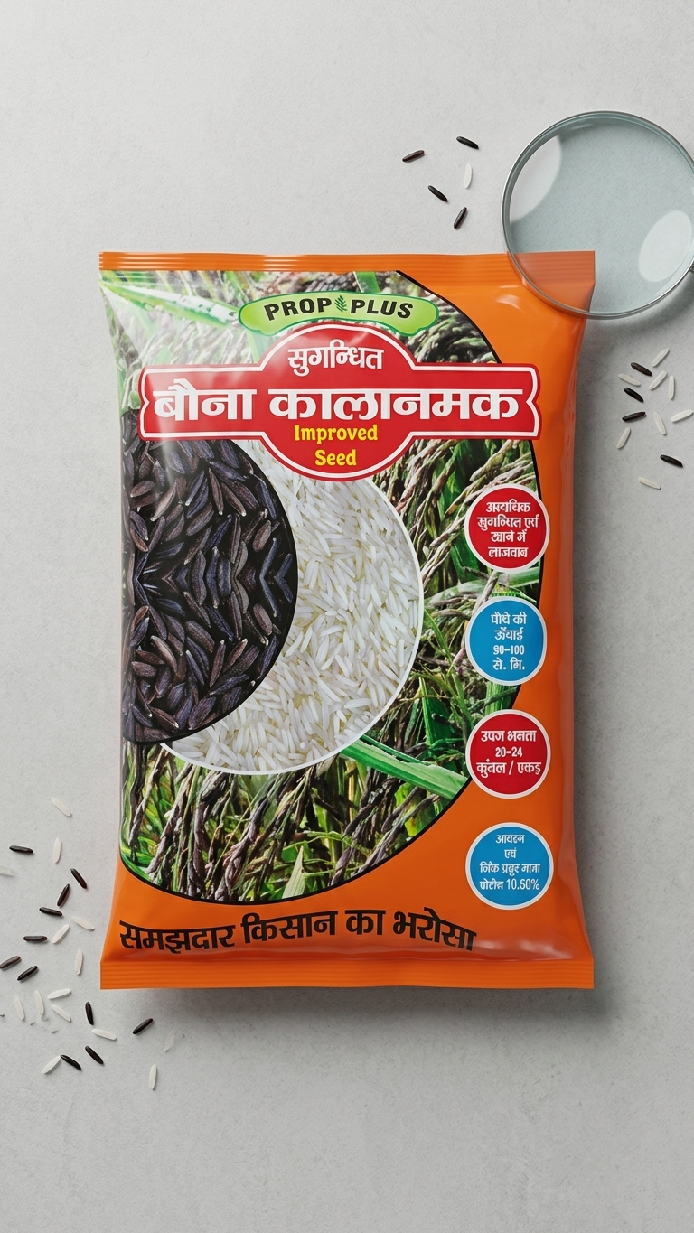 BAUNA KALA NAMAK - KIRAN (SENTED) PADDY 2Kg