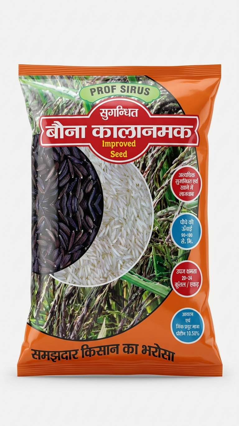 BAUNA KALA NAMAK - KIRAN (SENTED) PADDY 2Kg