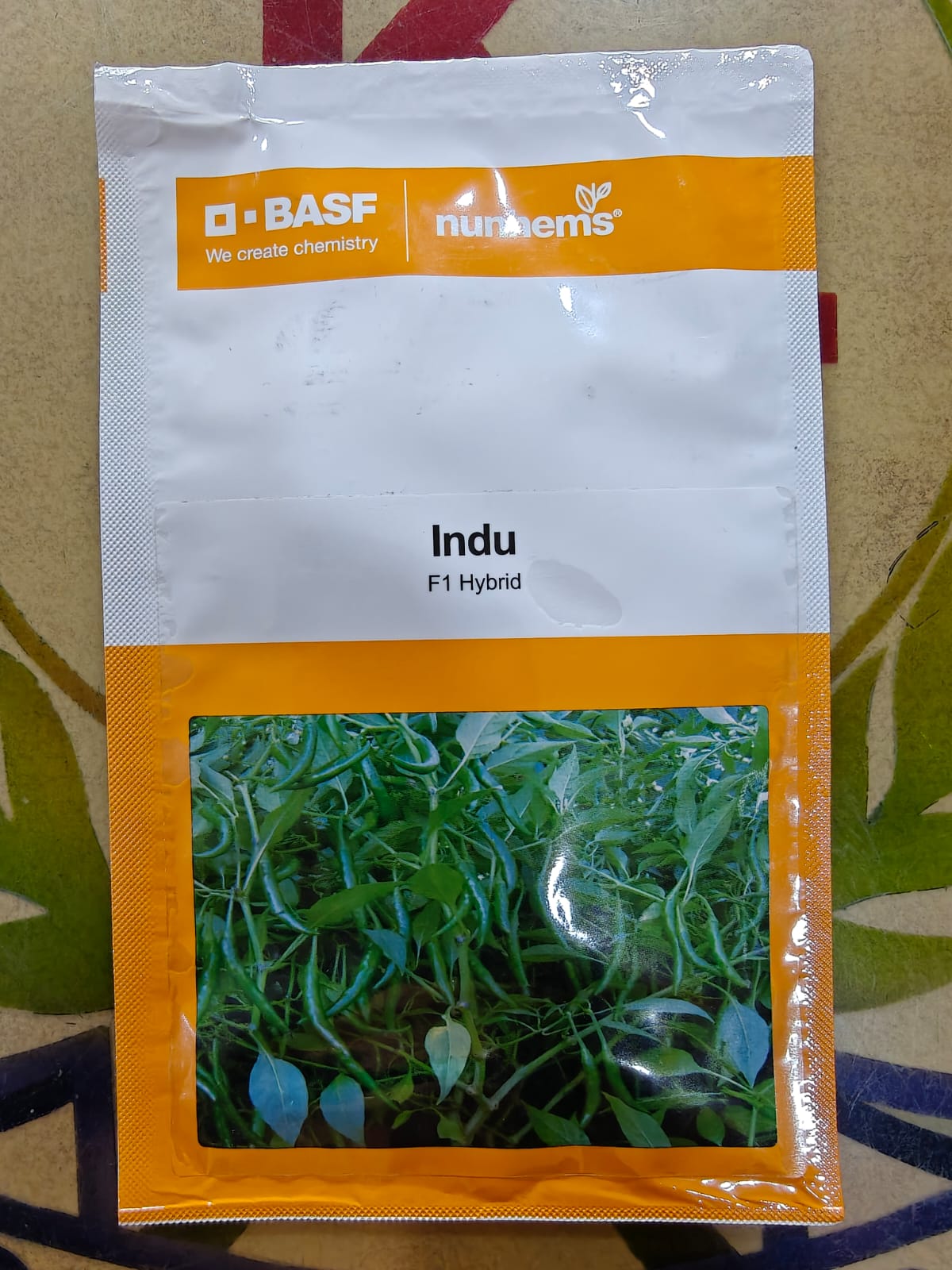 Nunhems Indu F1 Hybrid Hot Pepper Seeds (1500N)