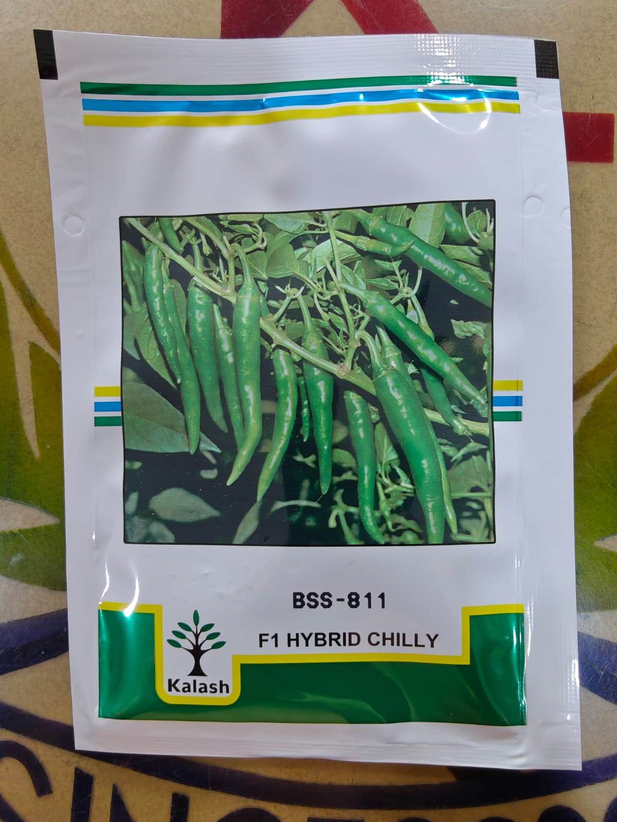 Kalash Seeds BSS-811 F1 Hybrid Chilly Seeds - KBT Agri Research