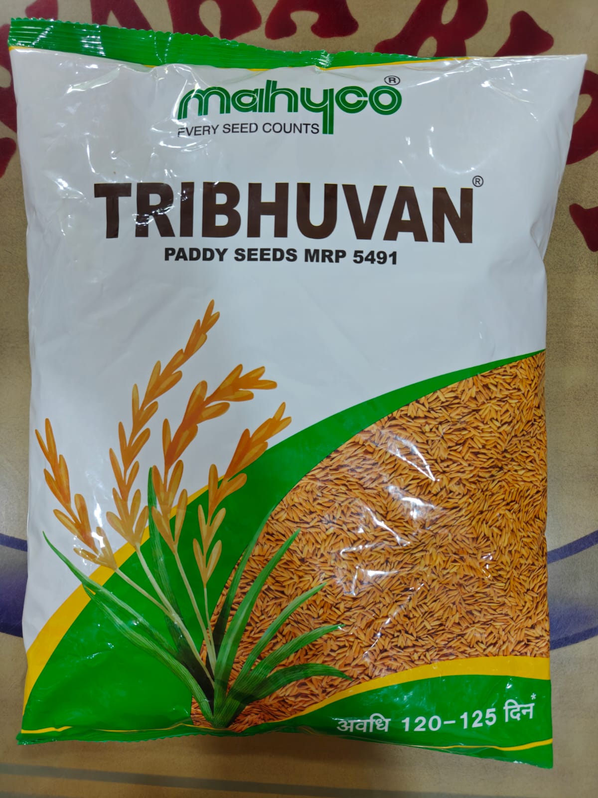 Mahyco Tribhuvan (MRP 5491) Paddy Seed  3Kg