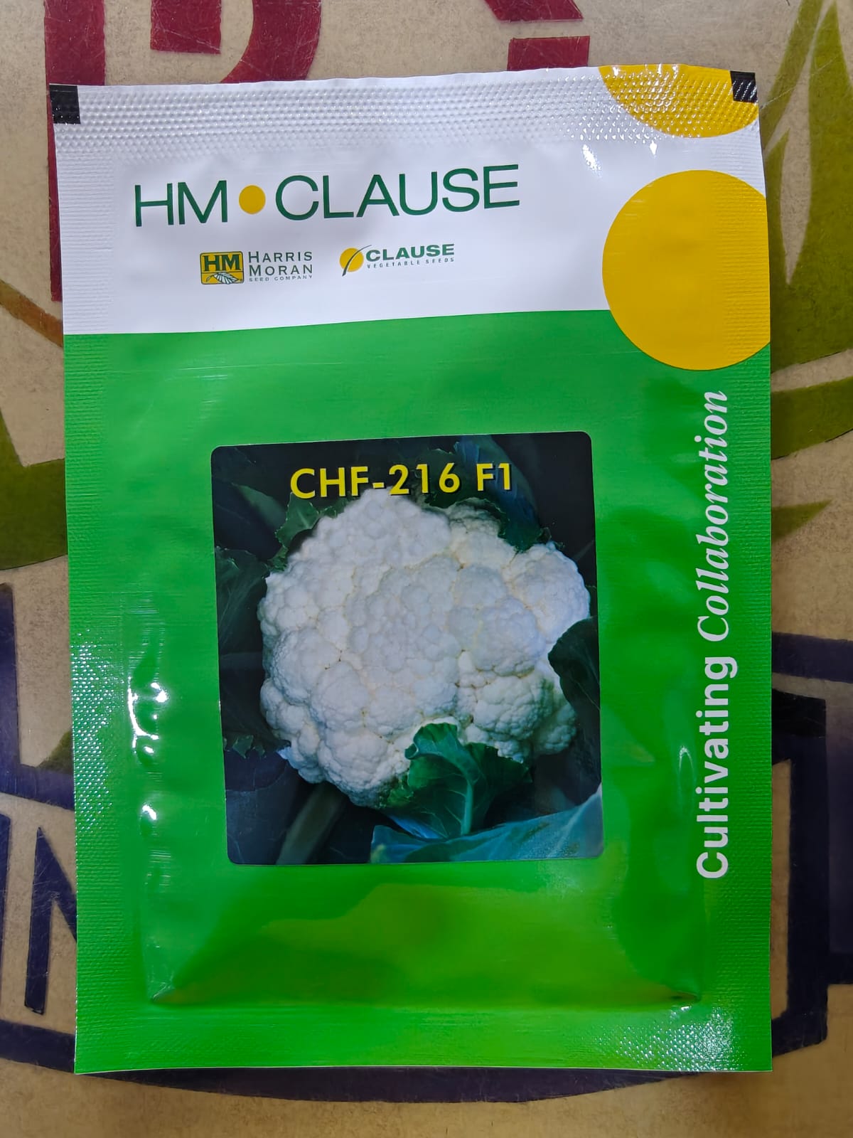 CHF-216 F1 Hybrid Cauliflower Seeds - 10g - KBT Agri Research