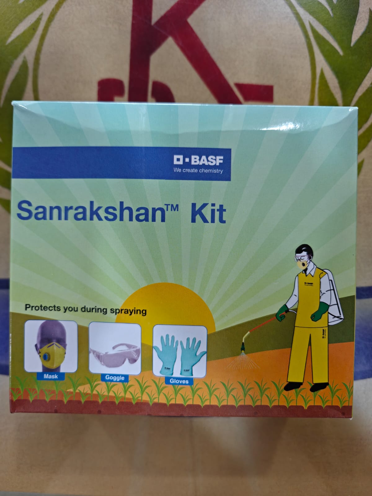 BASF Sanrakshan Kit - Farmer Spraying Safety Kit