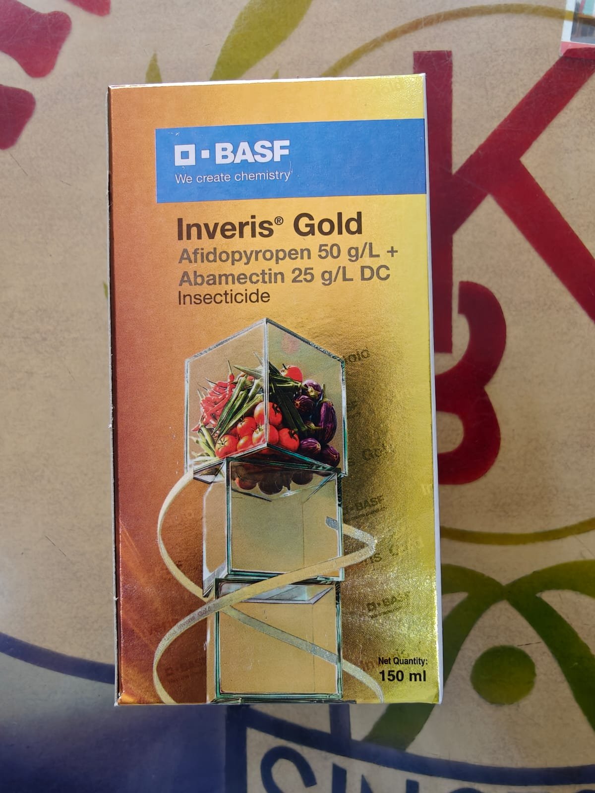 Inveris Gold Insecticide (Afidopyropen 50 g/L + Abamectin 25 g/L DC) | BASF - KBT Agri Research